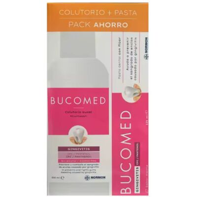 Normon Bucomed Gingivitis Mundspülung 2er Pack Normon Bucomed Gingivitis Mundspülung 2er Pack