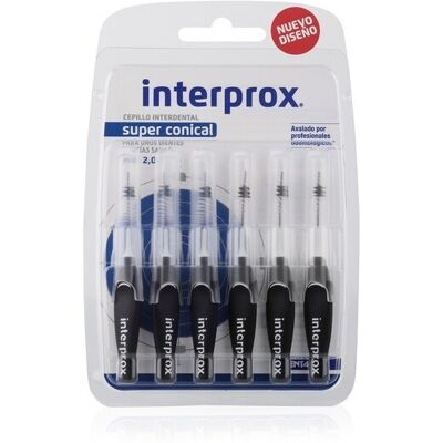 Dentaid Interprox 4G Superkonische Interdentalbürste, 6 Stück, 33723 Dentaid Interprox 4G Superkonische Interdentalbürste, 6 Stück, 33723