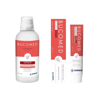 Normon Bucomed Antikaries Mundspülpaste 1 Stück Normon Bucomed Antikaries Mundspülpaste 1 Stück
