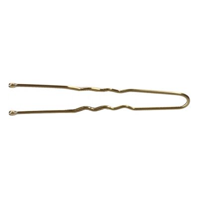 Lussoni Goldene gewellte Haarnadeln, 300 Stück 7.5 cm Lussoni Goldene gewellte Haarnadeln, 300 Stück 7.5 cm