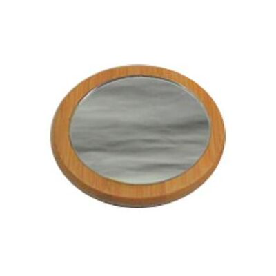 NaturaBIO Cosmetics Kleiner Bambusspiegel 7,5 cm NaturaBIO Cosmetics Kleiner Bambusspiegel 7,5 cm