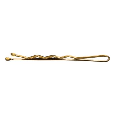 Lussoni 250 Stück goldene gewellte Haarspangen 6 Cm Lussoni 250 Stück goldene gewellte Haarspangen 6 Cm