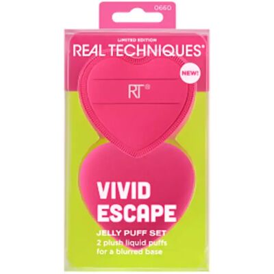 Real Techniques Vivid Escape Jelly Puff 2-teiliges Etui Real Techniques Vivid Escape Jelly Puff 2-teiliges Etui