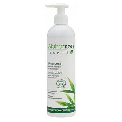 Alphanova Anti-Dehnungsstreifen-Massagemilch 400 ml 400 ml Alphanova Anti-Dehnungsstreifen-Massagemilch 400 ml 400 ml