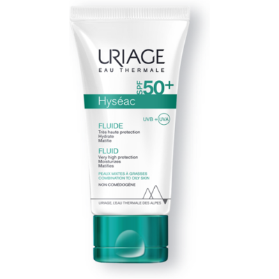 Uriage Hyséac Fluid SPF50+ 50 ml Uriage Hyséac Fluid SPF50+ 50 ml