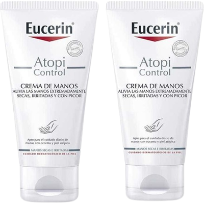 Eucerin AtopiControl Handcreme 2 x 75 ml Eucerin AtopiControl Handcreme 2 x 75 ml