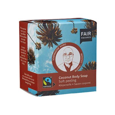 Fair Squared Sanfte Peeling-Kokos-Körperseife 80 gr Fair Squared Sanfte Peeling-Kokos-Körperseife 80 gr