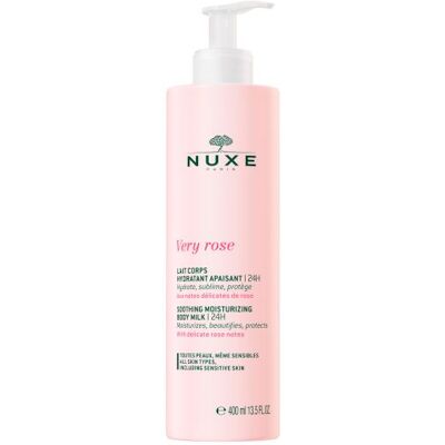 Nuxe Very Rose 24H feuchtigkeitsspendende Körpermilch 400 ml Nuxe Very Rose 24H feuchtigkeitsspendende Körpermilch 400 ml