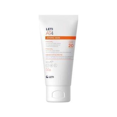 Leti At4 Atopische Haut Gesichtscreme LSF 20 50 ml Leti At4 Atopische Haut Gesichtscreme LSF 20 50 ml