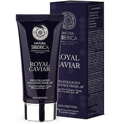 Natura Siberica Royal Caviar Procollagen Gesichts-Kryomaske -50 75 ml Natura Siberica Royal Caviar Procollagen Gesichts-Kryomaske -50 75 ml