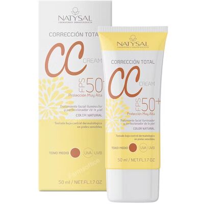 Natysal CC Cream LSF 50+ Tube 50 ml Natysal CC Cream LSF 50+ Tube 50 ml
