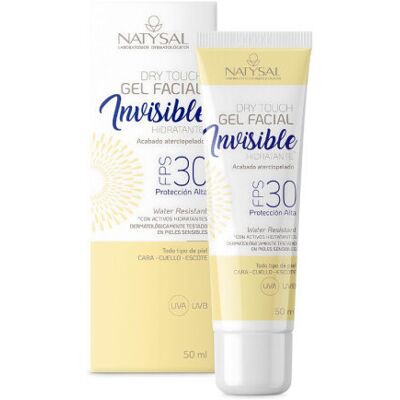 Natysal Unsichtbares Gesichtsgel LSF 30 50 ml Natysal Unsichtbares Gesichtsgel LSF 30 50 ml