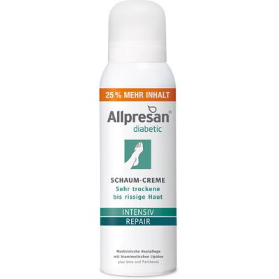 Allpresan Intensiv-Reparaturcreme-Schaum für Diabetiker 125 ml Allpresan Intensiv-Reparaturcreme-Schaum für Diabetiker 125 ml