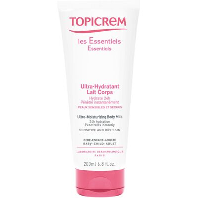 Topicrem Ultra-feuchtigkeitsspendende Körpermilch 200 ml Topicrem Ultra-feuchtigkeitsspendende Körpermilch 200 ml