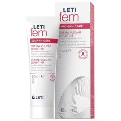 Leti Fem Sensitive Vulvacreme 30 ml Leti Fem Sensitive Vulvacreme 30 ml