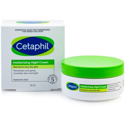 Cetaphil Modell Nacht Feuchtigkeitscreme für normale/trockene Haut - Nachtcreme Cetaphil Modell Nacht Feuchtigkeitscreme für normale/trockene Haut - Nachtcreme