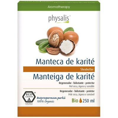 Physalis Bio Shea Butter - Feuchtigkeit, Reparatur, 250g Physalis Bio Shea Butter - Feuchtigkeit, Reparatur, 250g