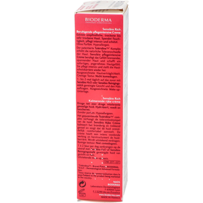 Bioderma Sensibio Defensive Rich Feuchtigkeitscreme - Empfindliche Haut Bioderma Sensibio Defensive Rich Feuchtigkeitscreme - Empfindliche Haut