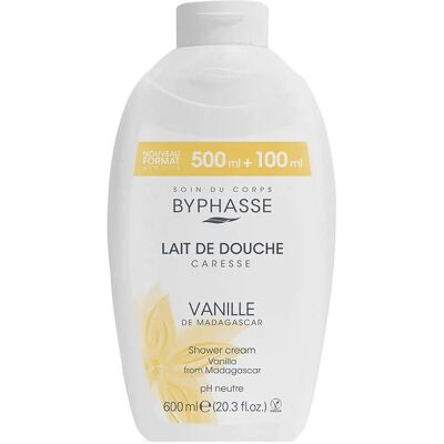 Byphasse Caresse Vanille Duschgel - Unisex, 600ml Byphasse Caresse Vanille Duschgel - Unisex, 600ml