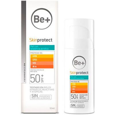 Be+ Skinprotect Akne Haut SPF50 - Sonnenschutz für Aknehaut Be+ Skinprotect Akne Haut SPF50 - Sonnenschutz für Aknehaut