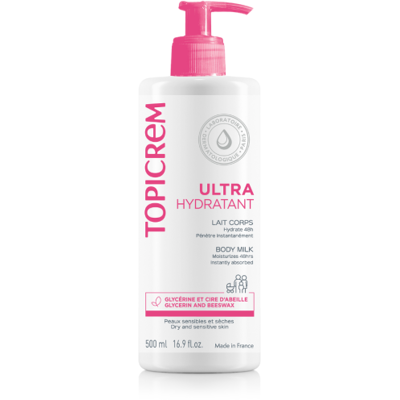Topicrem Ultra feuchtigkeitsspendende Körpermilch 500 ml Topicrem Ultra feuchtigkeitsspendende Körpermilch 500 ml