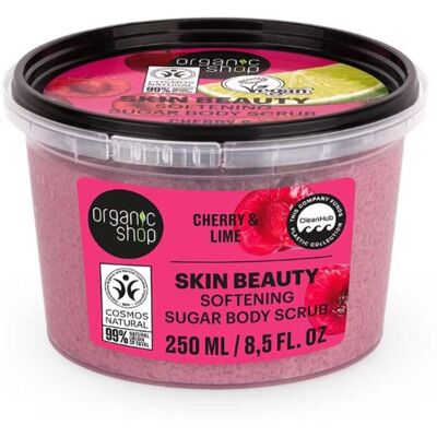 Organic Shop Kirsch- und Limetten-Zucker-Körperpeeling 250 ml Organic Shop Kirsch- und Limetten-Zucker-Körperpeeling 250 ml