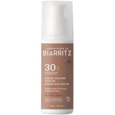 Laboratoires de Biarritz Alga Maris Goldene Gesichtscreme LSF 30 50 ml Laboratoires de Biarritz Alga Maris Goldene Gesichtscreme LSF 30 50 ml
