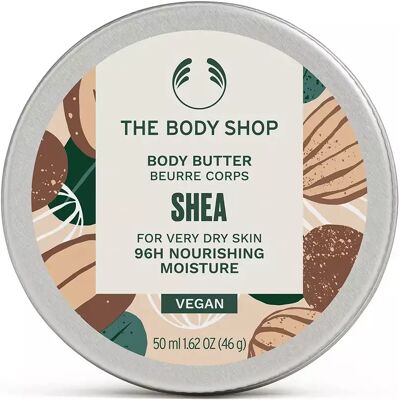 The Body Shop Shea Body Butter - 50ml - Pflege für sehr trockene Haut The Body Shop Shea Body Butter - 50ml - Pflege für sehr trockene Haut