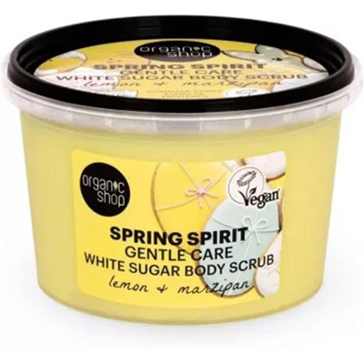 Organic Shop Spring Spirit Sanftes Zucker-Körperpeeling 250 ml Organic Shop Spring Spirit Sanftes Zucker-Körperpeeling 250 ml