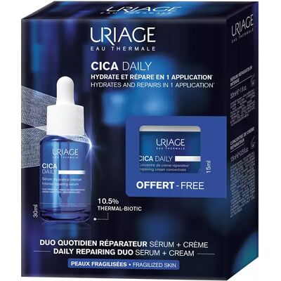 Uriage Cica Daily 30ml Serum + 15ml Creme-Konzentrat - Hautreparatur Uriage Cica Daily 30ml Serum + 15ml Creme-Konzentrat - Hautreparatur