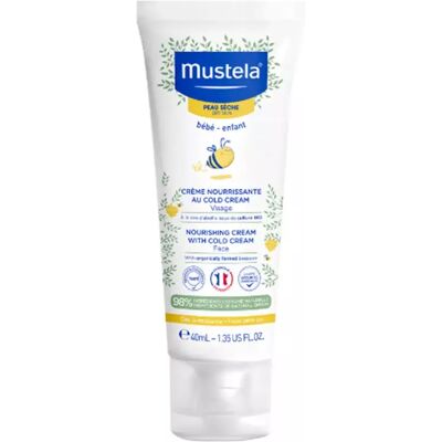 Mustela Nährende Gesichtscreme für Babys und Kinder mit Kaltcreme, Mustela Nährende Gesichtscreme für Babys und Kinder mit Kaltcreme,