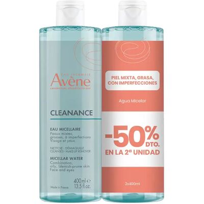 Avène Mizellen-Reinigungswasser, 2 x 400 ml Avène Mizellen-Reinigungswasser, 2 x 400 ml