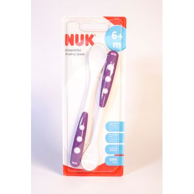 Nuk Easy Learning Löffel 2 Einheiten 40 gr Nuk Easy Learning Löffel 2 Einheiten 40 gr