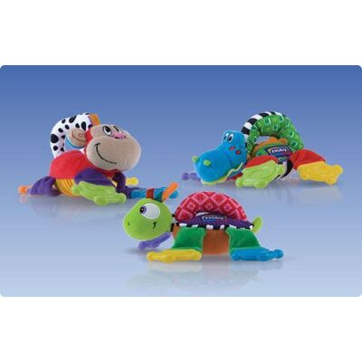 Nuby Plüschtier mit Beißringen an den Beinen ab 4 Monaten Nuby Plüschtier mit Beißringen an den Beinen ab 4 Monaten