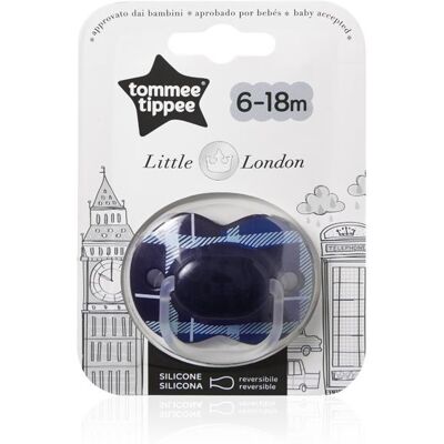 Tommee Tippee London Garoto - Orthodontische, BPA-freie Schnuller Tommee Tippee London Garoto - Orthodontische, BPA-freie Schnuller