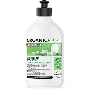 Organic People Ökologisches Geschirrspülmittel Limettengrün und Organic People Ökologisches Geschirrspülmittel Limettengrün und