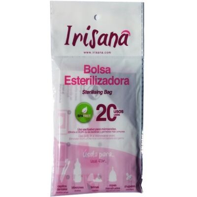 Irisana Mikrowellen-Sterilisatorbeutel - 20 Verwendungen - Sterilisationstasche Irisana Mikrowellen-Sterilisatorbeutel - 20 Verwendungen - Sterilisationstasche