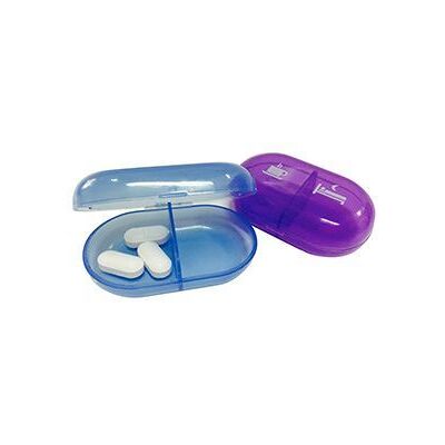 Anota Pocket Pill Box 2 Shots 6,5x4x2 cm Flieder+Blau 2 Stück Anota Pocket Pill Box 2 Shots 6,5x4x2 cm Flieder+Blau 2 Stück