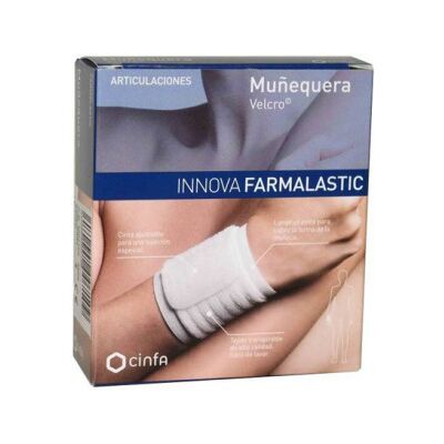 Cinfa Farmalastic Innova Klettarmband Weiß T/GE Cinfa Farmalastic Innova Klettarmband Weiß T/GE