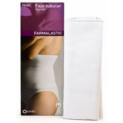 Cinfa Farmalastic Velcro Weißer Gürtel T/3 115-130 Cinfa Farmalastic Velcro Weißer Gürtel T/3 115-130