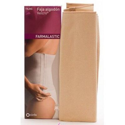 Cinfa Farmalastic Klettgürtel Beige T/1 75-95 Cinfa Farmalastic Klettgürtel Beige T/1 75-95