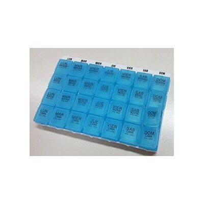 Anota Wöchentliche Notiz-Pillendose mit 4 Dosen 26 X 14 cm Anota Wöchentliche Notiz-Pillendose mit 4 Dosen 26 X 14 cm