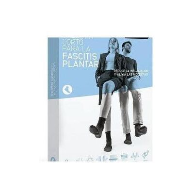 MEDILAST Plantar Fasziitis Kurzer Sock - Schwarz Klein, Orthopädie MEDILAST Plantar Fasziitis Kurzer Sock - Schwarz Klein, Orthopädie