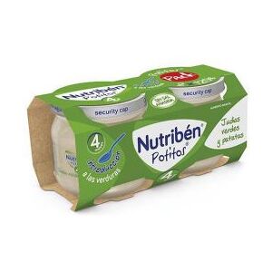 Nutribén Bipack Babynahrung Grüne Bohnen mit Kartoffeln 2x120 gr Nutribén Bipack Babynahrung Grüne Bohnen mit Kartoffeln 2x120 gr