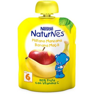 Nestlé Baby-Nahrung Apfel Banane - 90g Nestlé Baby-Nahrung Apfel Banane - 90g