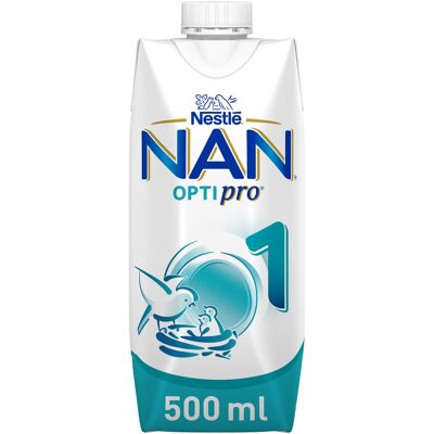 Nestlé NAN Optipro 1 Milch - 500ml Nestlé NAN Optipro 1 Milch - 500ml