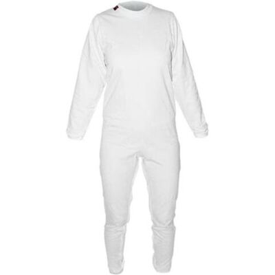 Ubiotex Sanitized Anti-Windel-Pyjama, volle Länge, Weiß, S Ubiotex Sanitized Anti-Windel-Pyjama, volle Länge, Weiß, S