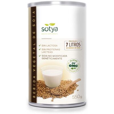 Sotya Sojamilchpulver 550 Gr 550 gr Sotya Sojamilchpulver 550 Gr 550 gr