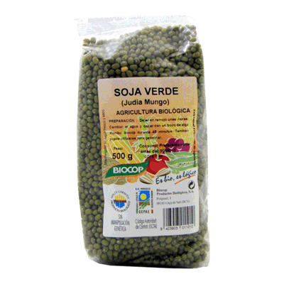 Biocop grüne Sojabohne 500 gr Biocop grüne Sojabohne 500 gr