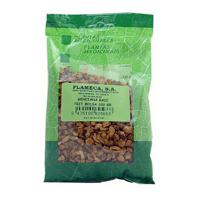 Plameca Gemahlener Wurzelenzian 100 gr Plameca Gemahlener Wurzelenzian 100 gr
